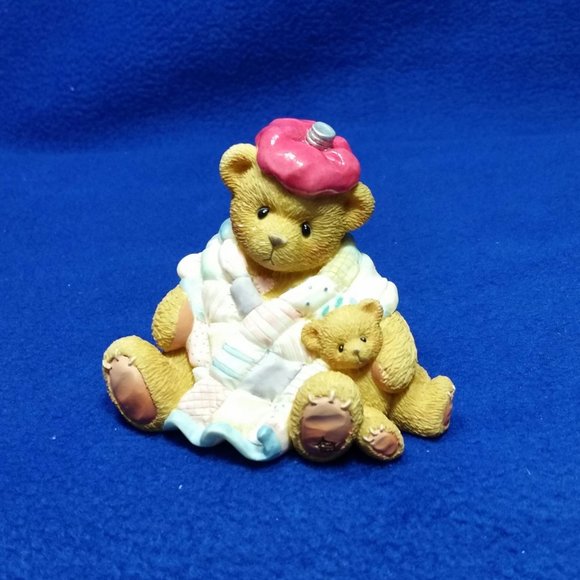 Cherished Teddies Can't Bear To See You Under The Weather Figurine 215856 No Box - Picture 1 of 10